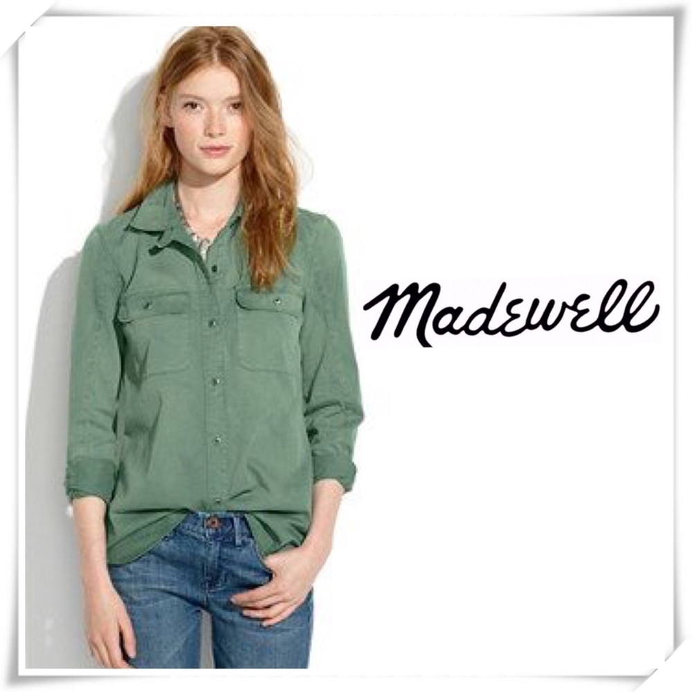 Madewell Color fade ExBoyfriend Button Down Shirt